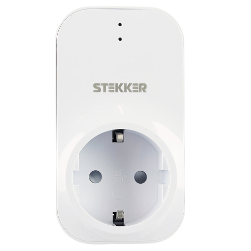 Реле напряжения для розетки STEKKER  VP-100W-3M, 230В, 16A,белый фото 7