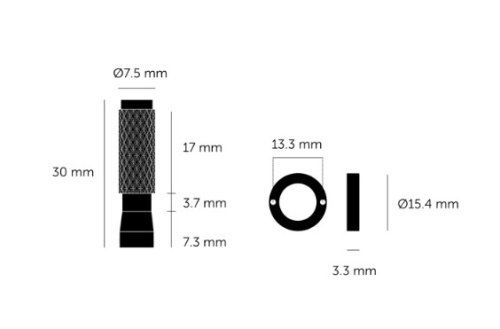 Тумблер Toggle Switch Cross white фото 3