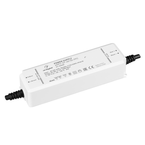 Блок питания ARPV-SP-48150-PFC (48V, 3.12A, 150W) Arlight 046406 Блок питания ARPV-SP-48150-PFC (48V, 3.12A, 150W) Arlight 046406