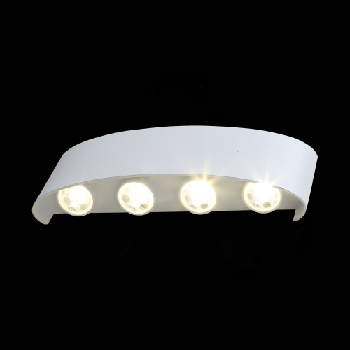 SL089.501.08 Светильник уличный настенный ST-Luce Белый кварцевый LED 8*1W 4000K BISELLO фото 12