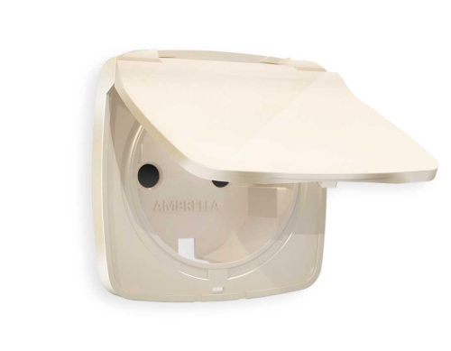 Лицевая панель розетки AMBRELLA VOLT OP3080