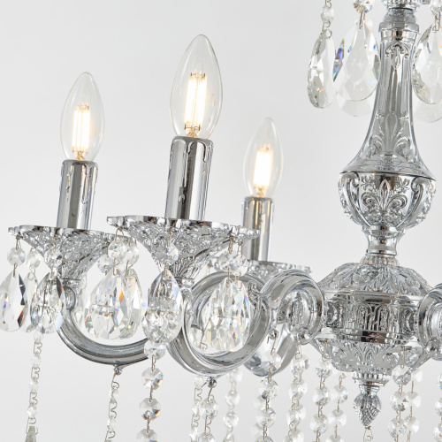 Люстра с хрустальными подвесками AL78101/6/175 A Ni Bohemia Ivele Crystal (Богемия Ивеле Кристалл) фото 7 Люстра с хрустальными подвесками AL78101/6/175 A Ni Bohemia Ivele Crystal (Богемия Ивеле Кристалл) фото 7