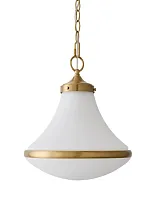 Золотистый подвесной светильник "Ларна"