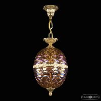 Подвесной светильник с хрустальными плафонами 5680/22 G Shampan/M-1F Bohemia Ivele Crystal (Богемия Ивеле Кристалл)