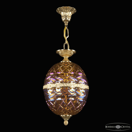 Подвесной светильник с хрустальными плафонами 5680/22 G Shampan/M-1F Bohemia Ivele Crystal (Богемия Ивеле Кристалл)
