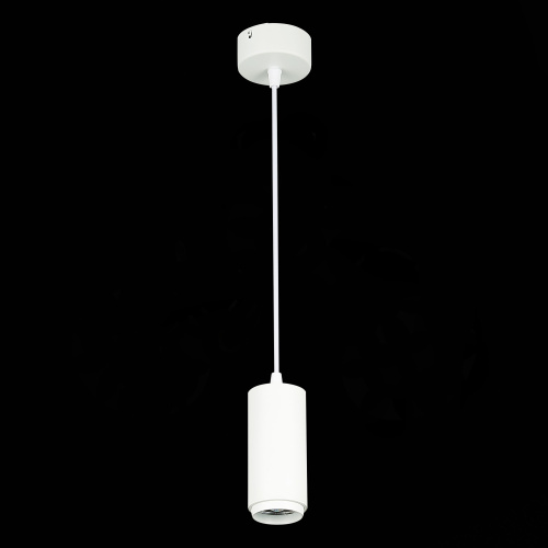 ST600.543.10 Светильник подвесной Zoom Белый LED 1*10W 4000K 1 000Lm Ra>80 15-60° IP20 D59xH130 170- Подвесные светильники фото 4