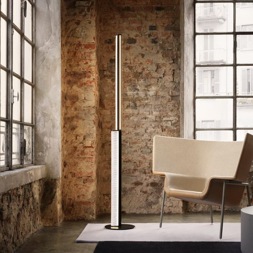 Торшер Modula Twisted light grey/plisse фото 5