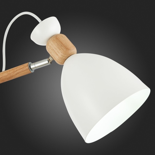 SLE103802-03 Светильник потолочный Светлое дерево, Белый/Белый E27 3*60W BALCAMO фото 9