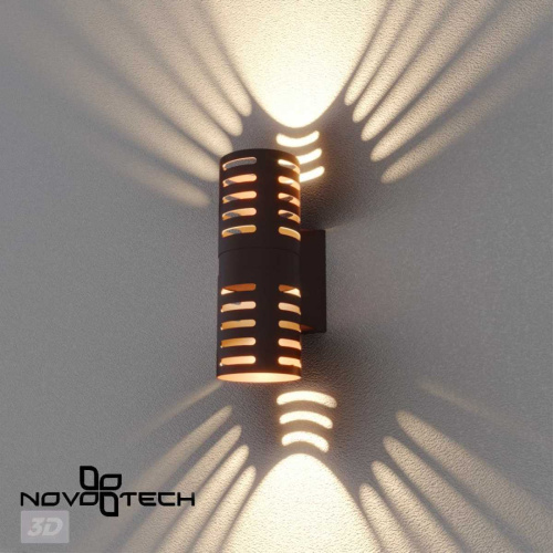Уличный настенный светильник Novotech Netz Street 359539 фото 6