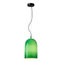 SL2001.413.01 Светильник подвесной ST-Luce Черный/Зеленый E27 1*60W MILO