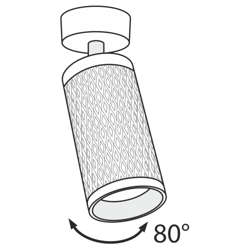 Потолочный светильник Technical C034CL-01W фото 8