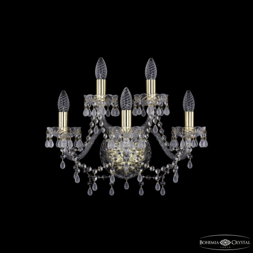 Бра хрустальные 1410B/3+2/160 G V0300 Bohemia Ivele Crystal (Богемия Ивеле Кристалл)