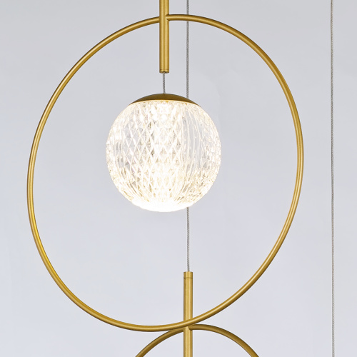 Подвесной светильник MD21001043-5A gold фото 2