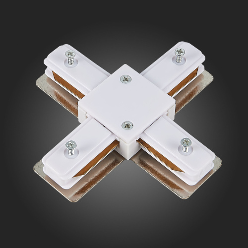 ST002.549.00 Коннектор X-образный ST-Luce Белый BASE фото 3