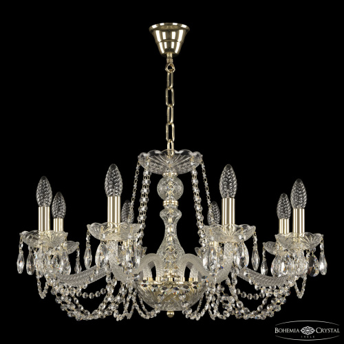 Люстра хрустальная 119/8/240 G Bohemia Ivele Crystal (Богемия Ивеле Кристалл) фото 2