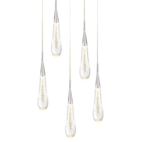 Подвесной светильник DD20591-5 chrome