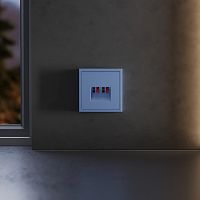 Накладка для розетки акустической 4-местной , S70 (деним) Voltum VLS001515