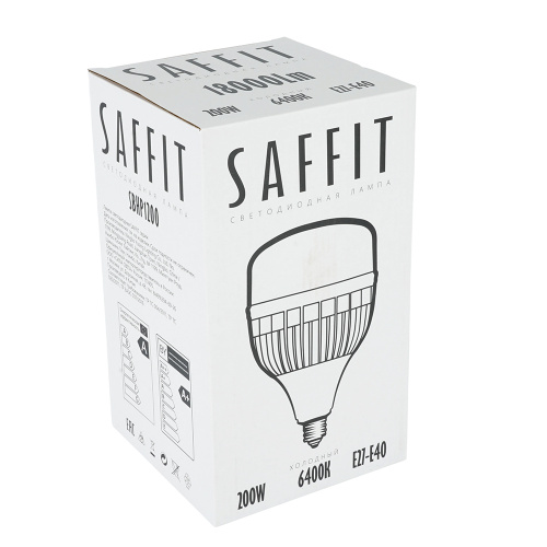 Лампа светодиодная SAFFIT SBHP1200 E27-E40 200W 230V 6400K фото 6