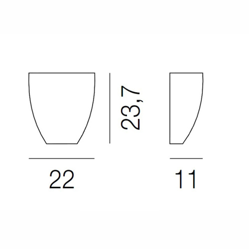 Настенный светильник AP DAFNE VE фото 4