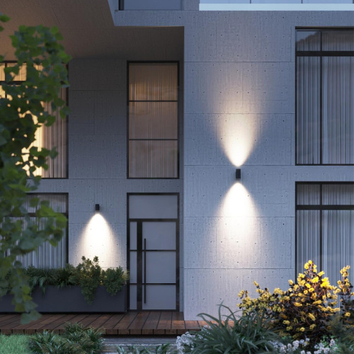 Уличный настенный светодиодный светильник Odeon Light Nature Long 7142/12WL фото 2