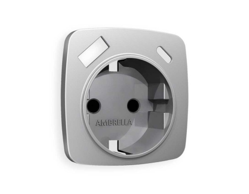 Лицевая панель розетки AMBRELLA VOLT OP5100