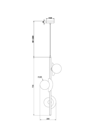 Подвесная люстра Freya Sepia FR5391PL-03CFL фото 2 Подвесная люстра Freya Sepia FR5391PL-03CFL фото 2