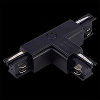 ST030.409.16L1 Т-образный токоподвод левый 1 для трехфазного шинопровода ST-Luce Черный TRACE