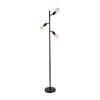 Напольный светильник Escada 10172/T E14*40W Black/Amber