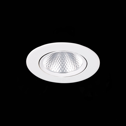 ST211.538.06.24 Св-к встр. Белый LED 1*6W 3000K 480Lm Ra80 24° IP20 D86xH50 220-240V Встраиваемые светильники фото 11