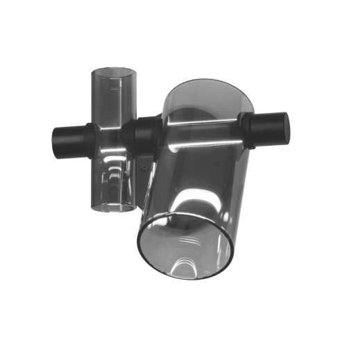 Настенный светильник 7312W black/smoky