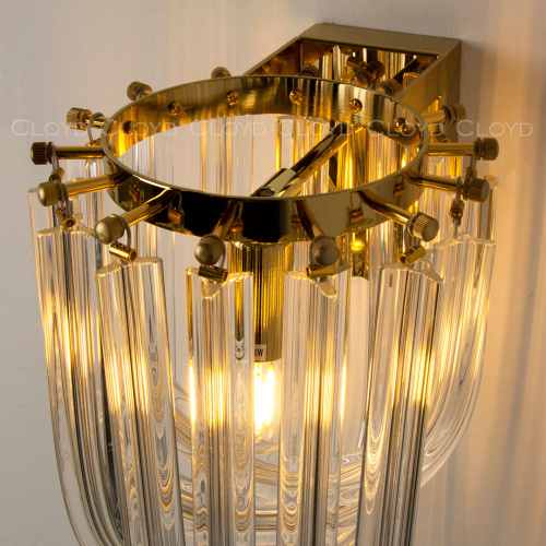 Бра Cloyd MEBIUS-B W1 / выс. 36 см - золото (арт.20294) фото 3