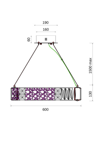 Люстра подвесная Ravissement Chrome FL1068-6P фото 7 Люстра подвесная Ravissement Chrome FL1068-6P фото 7