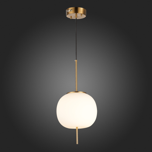 SL1621.203.01 Подвес ST-Luce Золотистый/Белый LED 1*13W 3000K LACUS фото 9