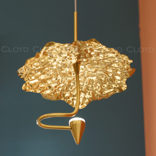 Подвесной светильник Cloyd KIRIBATI P1 / Ø20 см - латунь (арт.11374) фото 2