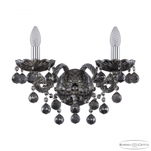 Бра хрустальные 1409B/2/160/XL Ni Balls M731