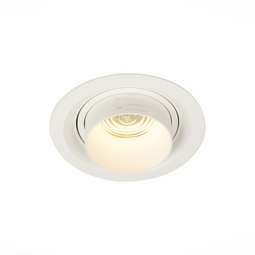 ST701.538.12 Св-к встр. Zoom Белый LED 1*12W 3000K 960Lm Ra90 15°-60° IP20 D115xH95 170-240V Встраиваемые светильники фото 8