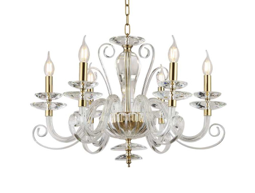 Люстра NEWPORT 8576/C gold polished фото 2 Люстра NEWPORT 8576/C gold polished фото 2