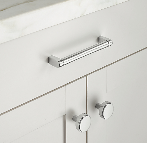 Ручка-кнопка Lambeth d.3.2 Satin Nickel фото 2