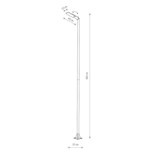 Уличный светодиодный светильник Nowodvorski Pathway Led Black 10633 фото 3