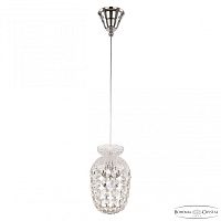 Подвесной светильник с хрусталём 14771P/13 Ni Bohemia Ivele Crystal (Богемия Ивеле Кристалл)