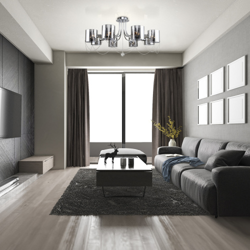Потолочный светильник Escada 683/8P E14*40W Chrome фото 8