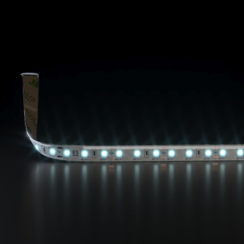 Светодиодная лента 12 В 14,4 Вт/м 60 Led/м 5050 IP65, холодный белый 6500К, 5 м Лента светодиодная 12V 14,4W 60Led 5050 IP65 холодный белый, 5м фото 2