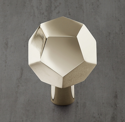 Ручка-кнопка Camden d.3.2 Polished Nickel