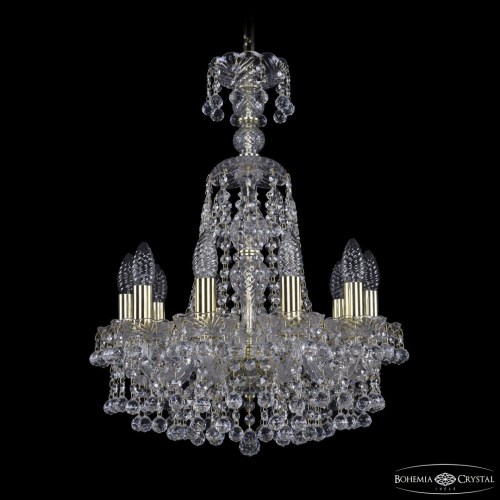 Люстра хрустальная 1409/10/141/XL-59 G Люстра хрустальная 1409/10/141/XL-59 G