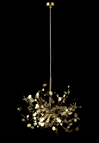 Светильник подвесной Crystal Lux GARDEN SP3 D400 GOLD фото 3