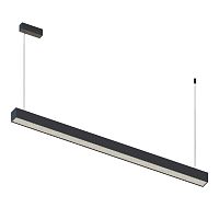 ST612.433.32 Светильник подвесной Черный LED 1*35W 3000K 698Lm Ra>80 120°IP20 L1120xW50xH60 180-220V Подвесные светильники