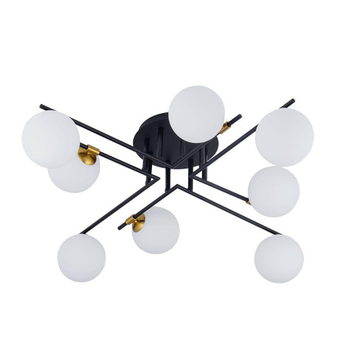 Потолочная люстра Arte Lamp Gemini A2243PL-8BK Потолочная люстра Arte Lamp Gemini A2243PL-8BK