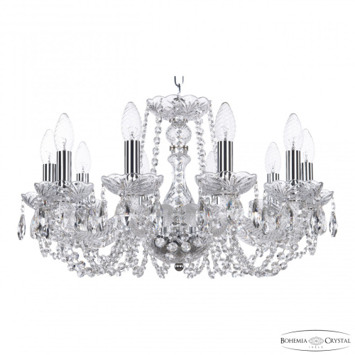 Люстра хрустальная 119/10/200 Ni Bohemia Ivele Crystal (Богемия Ивеле Кристалл)