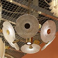 Люстра Cloyd GRAMMY C7 / Ø65 см - золото (арт.10667)