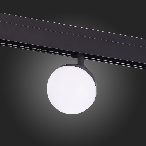 ST358.436.07 Магнитный трековый светильник Черный LED 1*7W 3000K 520Lm Ra>80 120° IP20 L120xW90xH192 SKYLINE 48 фото 2
